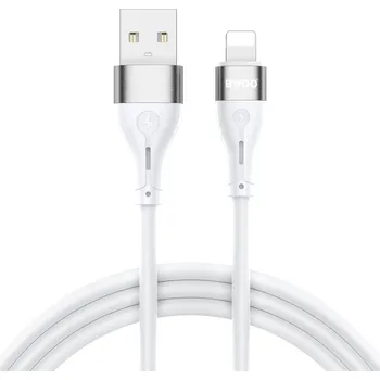 Datový kabel BWOO X280L USB kabel - iPhone Lightning / 1m / 3A / bílý