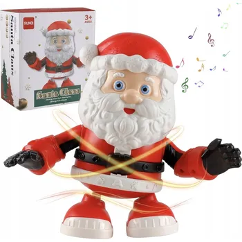 Vánoční dekorace Mikuláš Tančící vánoční ozdoba Dekorace na Vánoce Dárek Pod vánoční stromeček