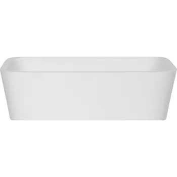 Besco Assos umyvadlo na desku, litý mramor, UMD-A-NB