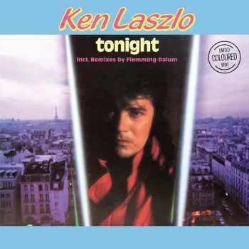 Zahraniční hudba LP Ken Laszlo: Tonight CLR | LTD 2025 Coloured Blue Black Splatter Vinyl Limited Edition