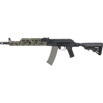 Airsoftová zbraň Airsoftová zbraň AK-74 Buffer SA-PJ14 PRIME™ Aster II ETU BLDC™ - zelená, Specna Arms x KPYK