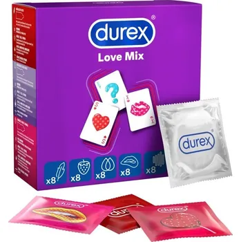 Kondom Kondomy Durex Love Mix balení 40ks,