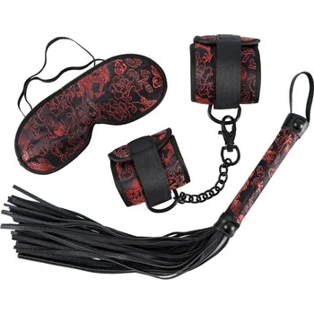 Sada pouta-maska-důtka v asijském stylu,