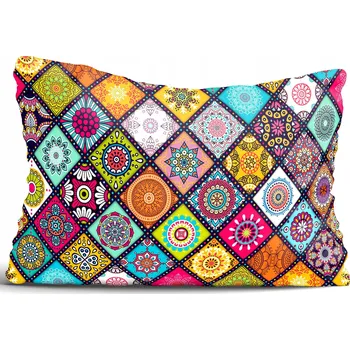 Povlak na polštářek Barevný povlak na polštář mandala 50x60 cm
