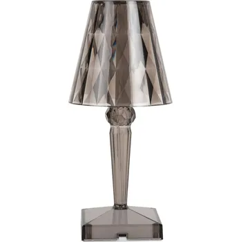 Lampička Stolní LED lampa Leitmotiv Gem LM2262GY šedá 09X