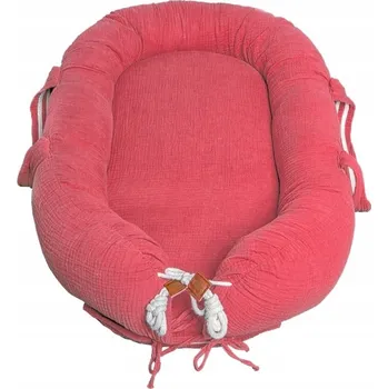 Hnízdečko pro miminko Hi Little One kokon hnízdečko pro novorozence z organické prodyšné BIO bavlny