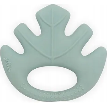 Jollein kousátko z přírodního kaučuku List LEAVE Ash Green (Popelavě Zelená)