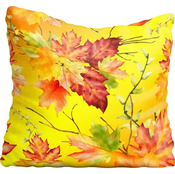 Povlak na polštářek Povlak na polštář Listy, podzim 45x45 cm
