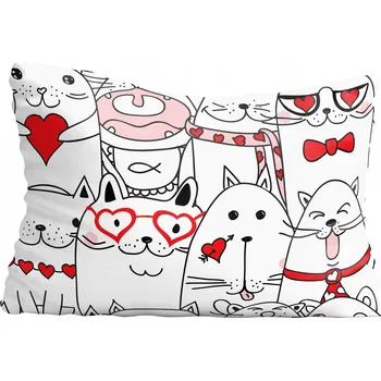 Povlak na polštářek Povlak na polštář s motivem kočky, koťata 40x70 cm