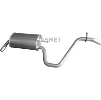 Tlumič výfuku Koncový tlumič výfuku ASMET 28.014