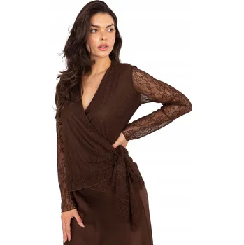 Dámská halenka Italy Moda halenka s dlouhým rukávem střih klasická univerzální velikost