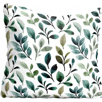 Polštář Dekorační povlak na polštář Listeczki 50x50 cm 3032