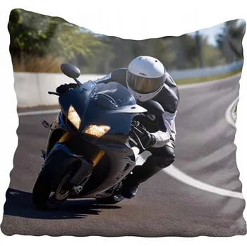 Polštář Povlak na polštář s motivem motorky 20x20 cm