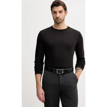 Pánské tričko Bavlněné tričko s dlouhým rukávem Joop! 30047431 černá 99X, vel. S