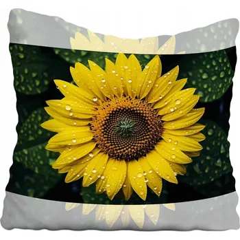 Polštář Povlak na polštář s květinami 20x20 cm