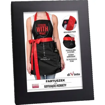 Kuchyňská zástěra KUCHYŇSKÁ ZÁSTĚRA ZÁSTĚRKA VZOR ZIMNÍ SOBI