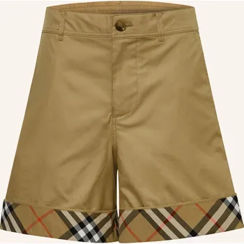 Dámské kraťasy Burberry Dívčí Šortky Oscar, béžová / červená / černá, 164