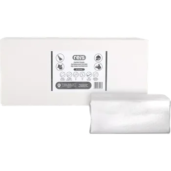 Papírový ručník Reis FLOWER 2V papírové ručníky bílé 3000 ks