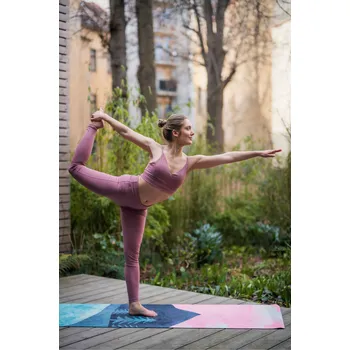 Dámské legíny CORAL soft dlouhé dámské legíny korálově růžová L/XL