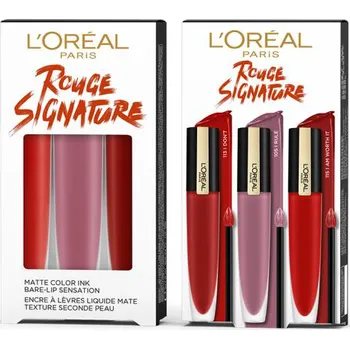 Rtěnka L'Oréal LS Set Rouge Signature Trio