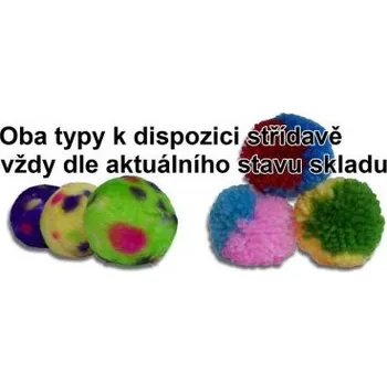 Hračka pro kočku Tenesco s.r.o. Hračka Míček pro kočky třapatý 3 ks