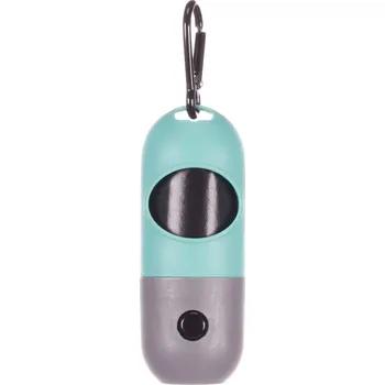 Pro psa Flamingo Zásobník na sáčky na trus zelený