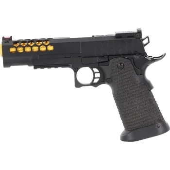 Airsoftová zbraň Airsoftová pistole SA-VGP15 VAPOR™ - černá/zlatá, 2x zásobník, GBB, Specna Arms