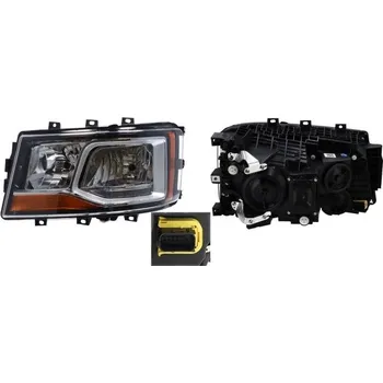Osvětlení automobilu Světlomet SCANIA P/G/R/S/ levý s lampou TANGDE TD01-52-027L, , ,