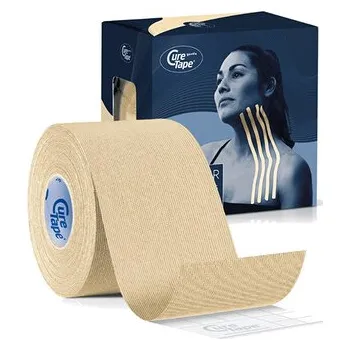 Tejpovací páska CureTape Kineziologický tejp Gentle béžový 5 cm x 5 m