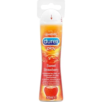 Lubrikační gel Durex play lubrikační gel 50ml jahoda,