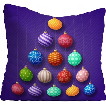 Polštář Povlak na polštář s vánočním motivem, hvězda 50x50 cm