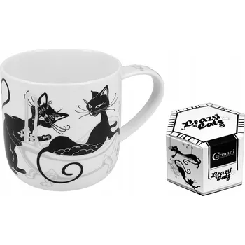 Hrnek Carmani Crazy Cats porcelánový 460 ml