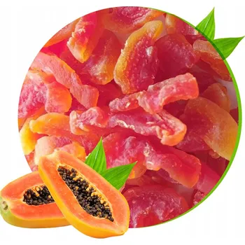 Sušené ovoce Sušená papája plátky OlsiFood 500 g bez cukru a konzervantů