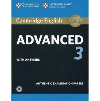 Cizí jazyk CAE Practice Tests: Cambridge English Advanced 3 Student's Book with Answers with Audio