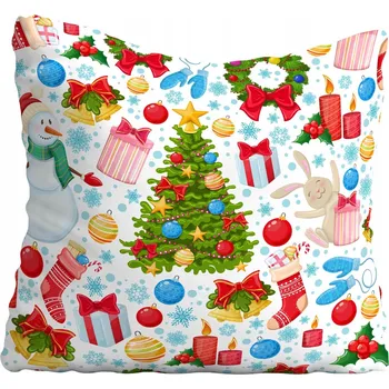 Polštář Povlak na polštář s vánočním motivem, hvězda 50x50 cm