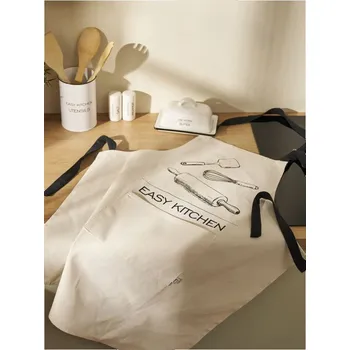 Kuchyňská zástěra Sinsay - Zástěra s potiskem - krémová - 946HO-01X - 946HO-01X-ONE