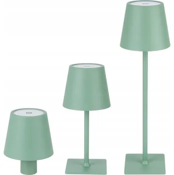 Lampička Stolní lampa 3,5W 400lm CCT LED LINE TAZA 2x2000mAh 4v1 zelená