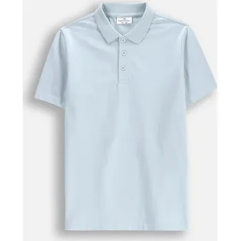 Chlapecké tričko Polokošile chlapecké modré Elegantní tričko velikost 110 Coccodrillo WC5