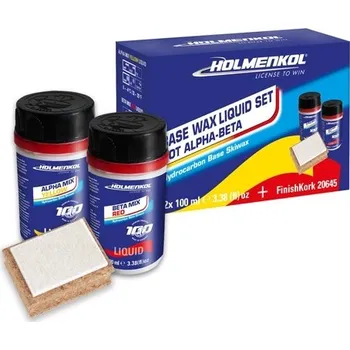 Lyžařský vosk Holmenkol Basic Liquid Set Hot 2x100ml 2x100ml