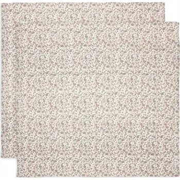 Zavinovačka Jollein 2 zavinovačky pro kojenecké Hydrofilní 115x115 cm Květiny RETRO FLOWERS