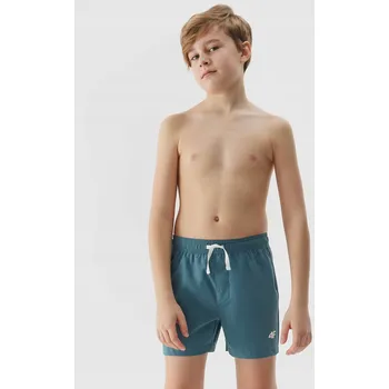 Chlapecké kraťasy Dětské kraťasy 4F 4FJRMM00UBDSM110 TEAL 146/152