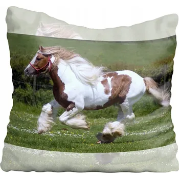 Polštář Dekorační povlak na polštář s koněm 50x50 cm