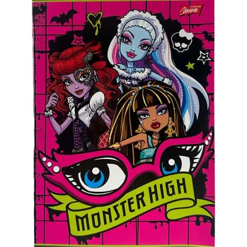 Sešit Sešit A5 s linkami Monster High St. Majewski, 16 listů