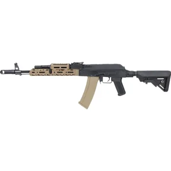 Airsoftová zbraň Airsoftová zbraň AK-74 Buffer SA-PJ15 PRIME™ Aster II ETU BLDC™ - Half-Tan, Specna Arms x KPYK