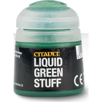 Modelářská barva Games Workshop Citadel Technical 12 ml Liquid Green Stuff 