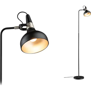 Stojací lampa PAULMANN Stojací svítidlo Juna E14 max. 20W černá mat/šampaň kov - PAULMANN P 78480