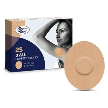 Náplast CureTape Náplasti na senzor Classic béžová 25 kusů