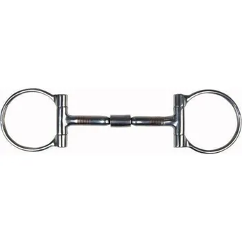 Udidlo pro koně Udidlo déčko HKM Billy Allen dvakrát lomené 145mm