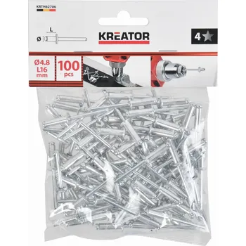 Nýt Trhací nýty 4,8x16mm 100ks