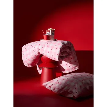 Povlečení Sinsay - Povlečení se srdíčky - růžová - 113HJ-30X - 113HJ-30X-ONE